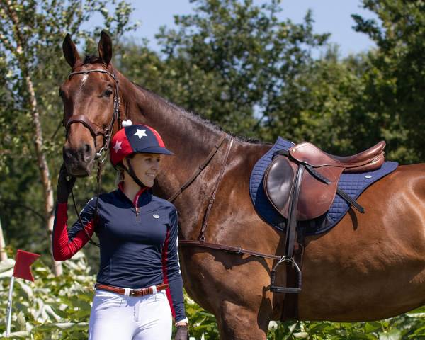 Tapis de selle country Vegas QHP