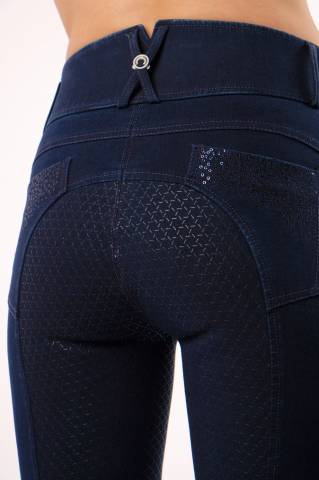 Pantalon lydia taille haute sequins Montar