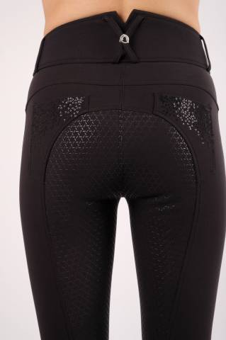 Pantalon lydia taille haute sequins Montar