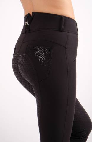 Pantalon lydia taille haute sequins Montar