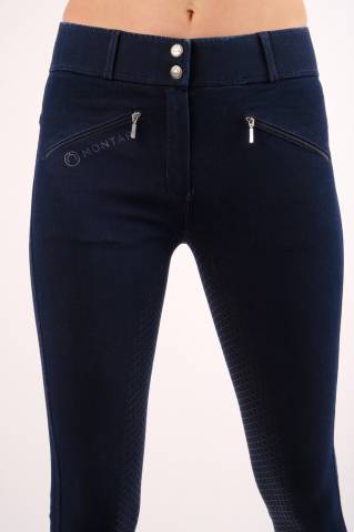 Pantalon lydia taille haute sequins Montar