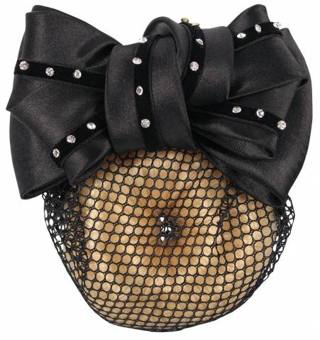 Résille barette strass - Harrys horse - effet satin et velours