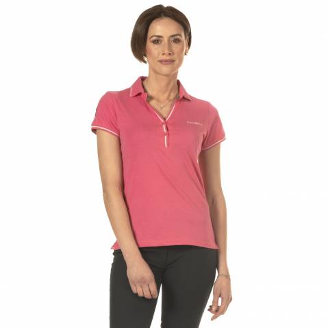 Polo dame rosa flag's & cup - - autre marque -
