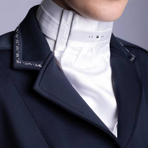 Cravate Lavallière Diamond - Harrys horse - satin avec cristaux