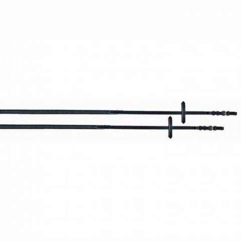 Rênes supergrip lisses - TdeT - sangles avec caoutchouc