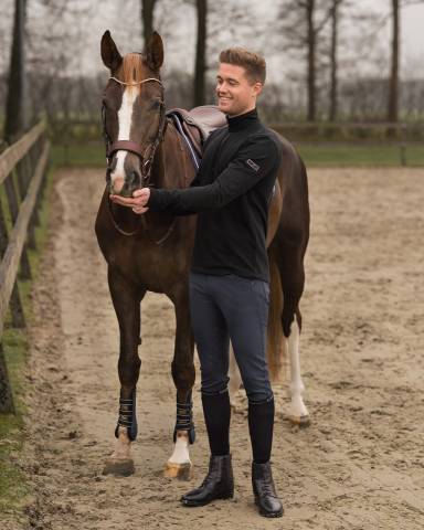 Pantalon homme Novan grip genou QHP