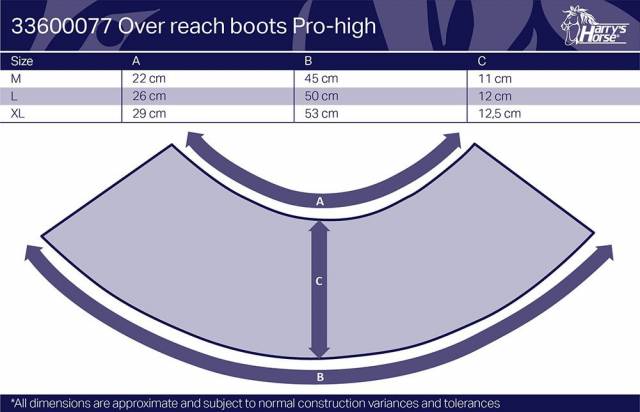 Cloches velcro pvc pro high Harry horse