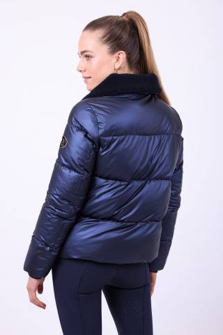 Manteau galaxy puffer bleu marine Imperial riding