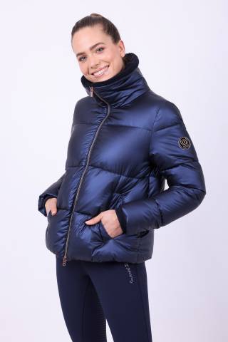 Manteau galaxy puffer bleu marine Imperial riding