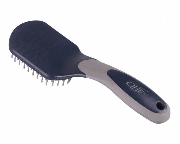 Brosse à crins ergo - QHP - Ergonomique bicolore