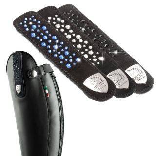 Top pour bottes suedine et strass tattini