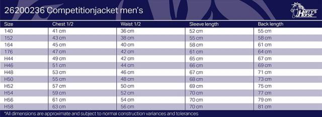 Veste concours homme Harrys horse