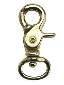 Mousqueton mexicain laiton 20mm - feeling