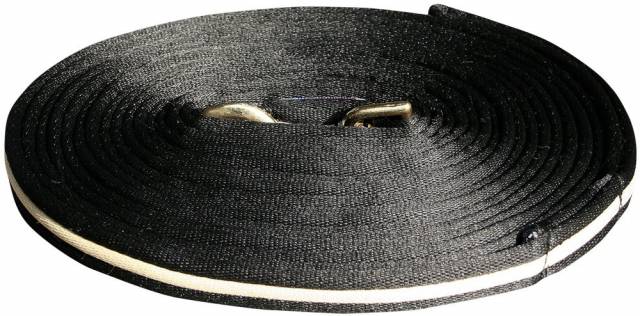 Longe de travail 8m - Harry's Horse - Souple avec mousqueton doré