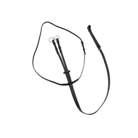 Martingale anneaux poney noire Horka