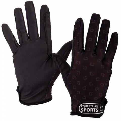Gants d'équitation solar mesh - qhp - respirants