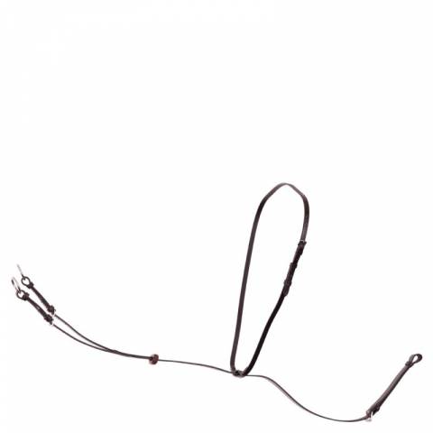 Martingale à anneaux Première - BR - Cuir et inox