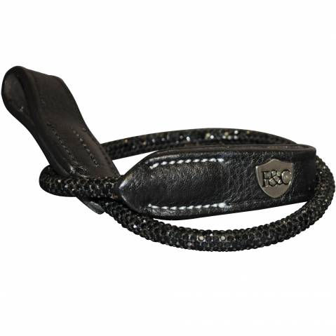 Frontal sparkle Flag's&cup - flags and cup - cuir avec strass