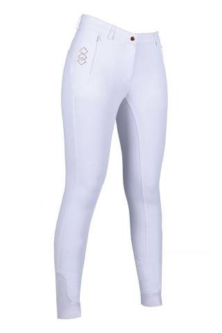 Pantalon Alexis blanc rosegold Hkm