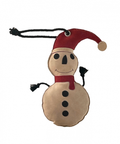 Jouet en cuir pour chevaux de noel - Privilège equitation