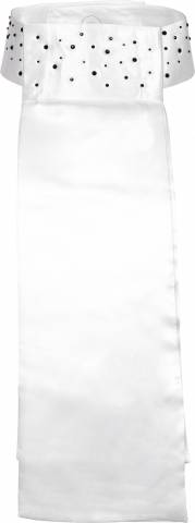 Cravate Lavallière satinée avec cristaux - Harrys horse