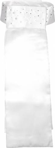 Cravate Lavallière satinée avec cristaux - Harrys horse