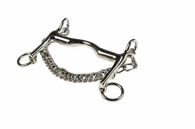 Mors de bride en inox - HKM - acier inoxydable