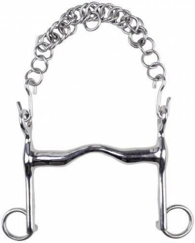 Mors de bride en inox - HKM - acier inoxydable