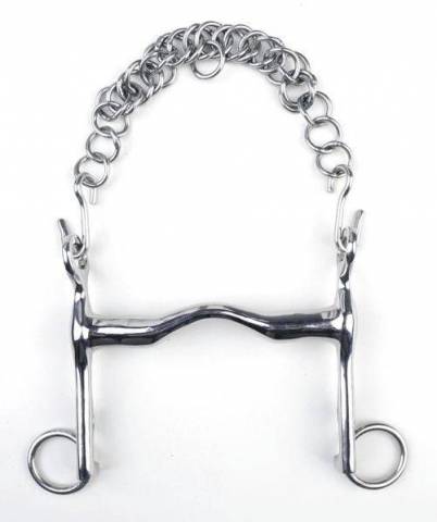 Mors de bride en inox - HKM - acier inoxydable