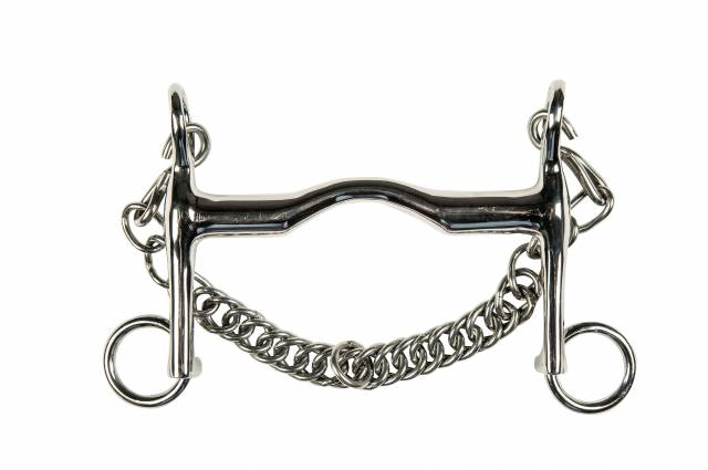 Mors de bride en inox - HKM - acier inoxydable