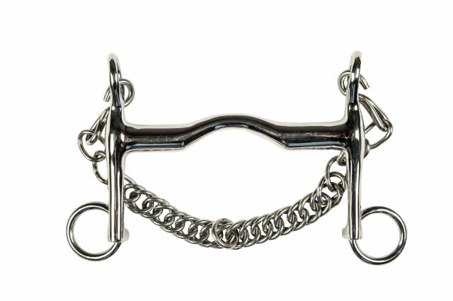 Mors de bride en inox - HKM - acier inoxydable