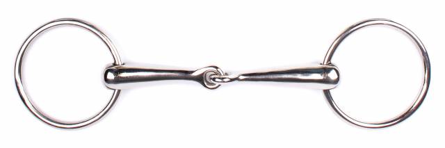 Mors deux anneaux inox - QHP - acier inoxydable