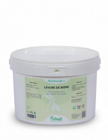 Levure de bière 2kg - nutragile - prébiotique naturel