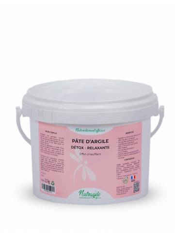 Argile detox relaxante 1.5kg nutragile