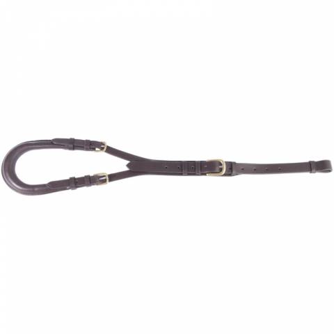 Croupière réglable en cuir TdeT - boucleries laiton