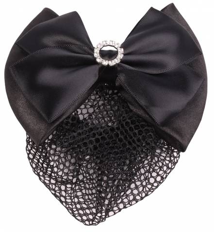 Résille de concours barette circle - Harry's horse - cristaux argentés