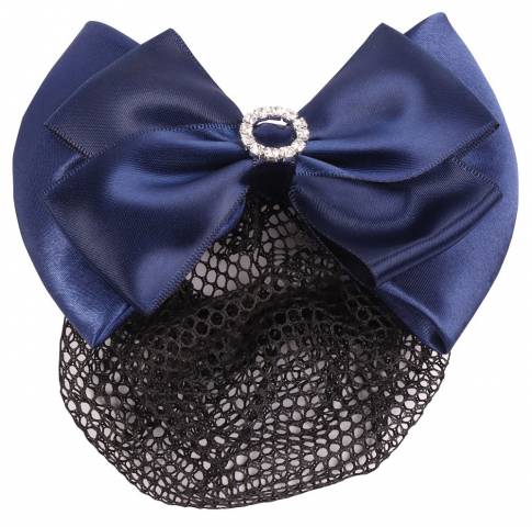 Résille de concours barette circle - Harry's horse - cristaux argentés