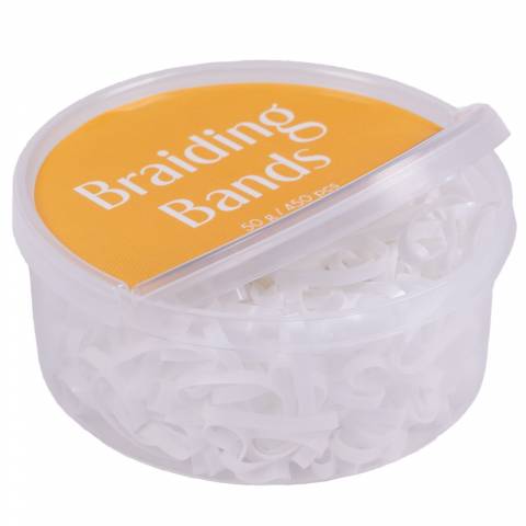 Bo&icirc;te d'&eacute;lastiques plats 450 pi&egrave;ces - QHP