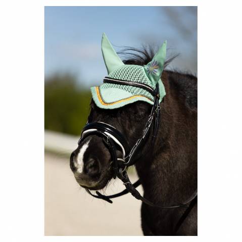 Bonnet anti-mouches BR Mini Horse - BR - Coton crocheté