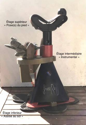 Trépied pour parage-maréchalerie