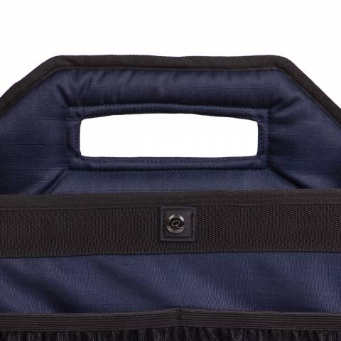 Sac de pansage Mesh bleu marine QHP