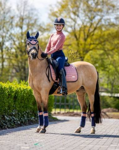 Tapis de selle Peony Pink - Equito