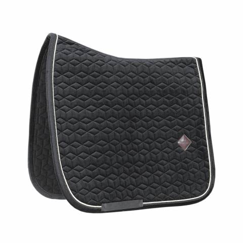 Tapis de selle Velvet Basic NOIR - Kentucky