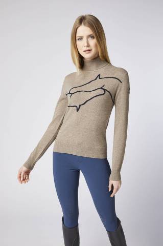Pull col roulé OYACE knitwear- VESTRUM