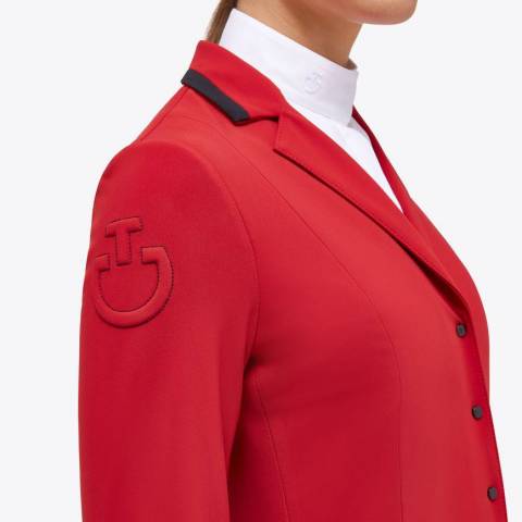 Veste de concours brod&eacute;e Rouge - CAVALLERIA TOSCANA