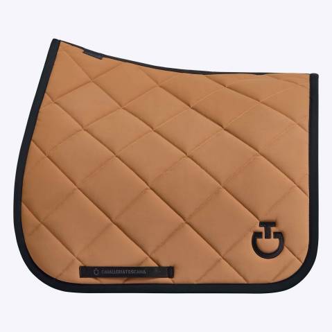 Tapis de selle Diamond Quilted Camel - CAVALLERIA TOSCANA