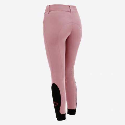 Pantalon d'équitation American Breeches knee grip Rose - CAVALLERIA TOSCANA