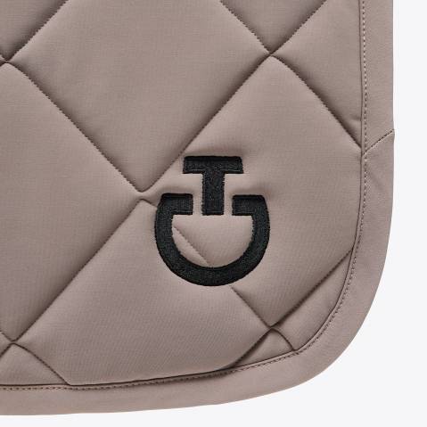 Tapis de selle Diamond Quilted Dressage Tortora - CAVALLERIA TOSCANA