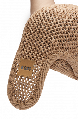 Bonnet anti-mouches Monochrome Camel - Boss Equestrian