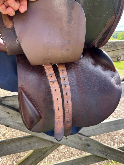 Selle Delgrange année 2019, taille 17,5